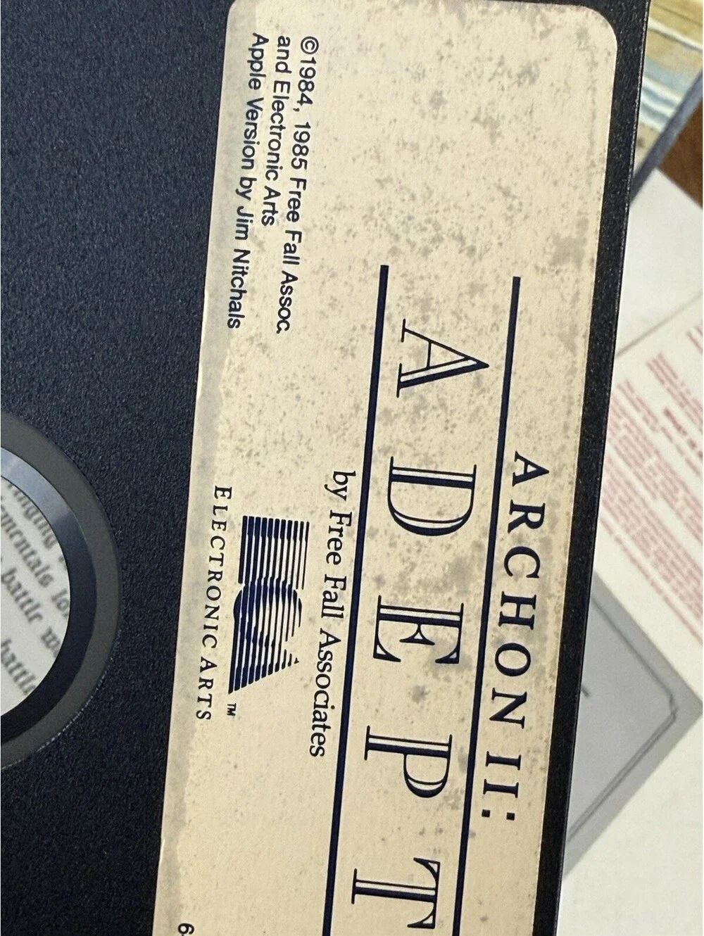Archon II: Adept for Commodore 64 by Electronic Arts, Preowned W/manual